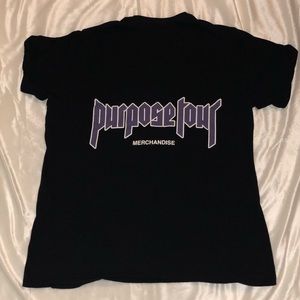 Justin Bieber purpose tour T-shirt